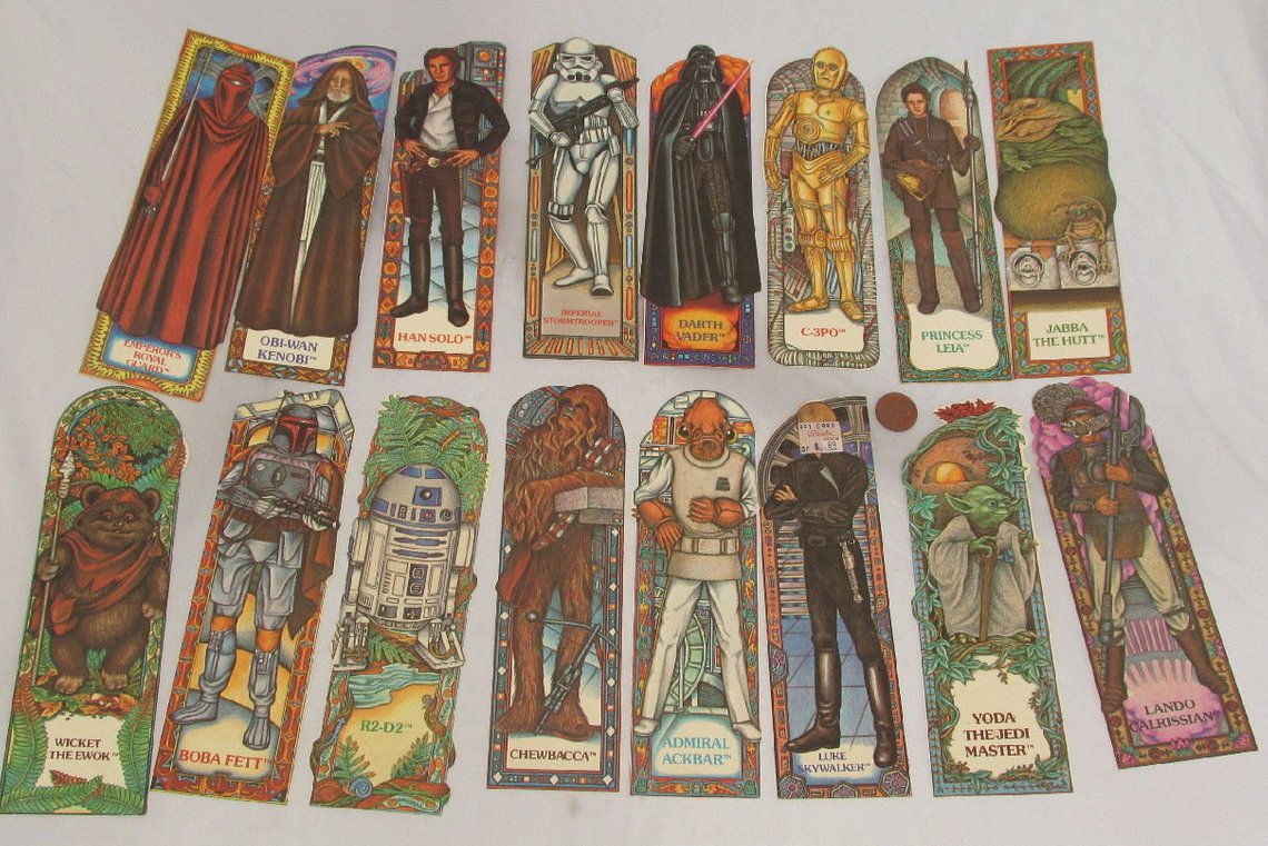 1983 Star Wars Bookmarks by Random House